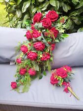 Red roses bridal for sale  WELLINGBOROUGH