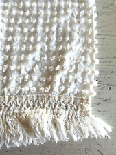 Vintage white chenille for sale  Fontana