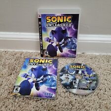 Sonic Unleashed Sony Playstation 3 PS3 completo na caixa  comprar usado  Enviando para Brazil