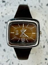 Omega Geneve Dynamic automático 315752 relógio feminino mostrador marrom vintage 1979 TV comprar usado  Enviando para Brazil