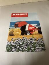 Welger roll baler for sale  Shipping to Ireland