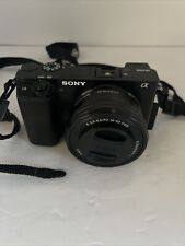 Câmera Sem Espelho Sony Alpha a6100 24.2MP - Preta (com Kit de Lente 16-50mm) comprar usado  Enviando para Brazil