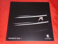 PEUGEOT RCZ R Prospekt Brochure Depliant Folleto von 2013 comprar usado  Enviando para Brazil