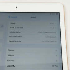 Solo WiFi roto Apple iPad 7.ª generación 32 GB oro rosa MW762LL/A segunda mano  Embacar hacia Argentina