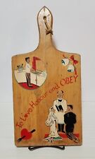 Vintage wooden cutting for sale  Plymouth