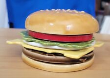 Vintage Jam Inc Ceramic Deli Cheeseburger Coaster Set by Jo Anne Marquardt 1979 for sale  Shipping to South Africa