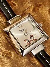 Reloj De Colección Disney TIME WORKS Cuadrado Chip & Dale Ardilla VX11A 85/8437 segunda mano  Embacar hacia Argentina