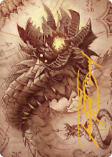 x1 Wurmcoil Engine MTG 81s Art Series Gold Signature BRO ABRO M/NM 1x for sale  Shipping to South Africa