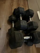 Used dumbbell weights for sale  LONDON