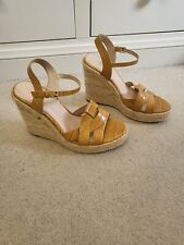 Zara mustard wedges for sale  HALESOWEN