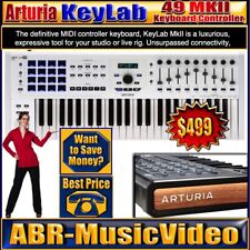 Arturia KeyLab 49 MkII 49-key Midi Keyboard Controller (White) for sale  Shipping to South Africa