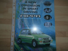 Perodua nippa brochure for sale  HUNTINGDON
