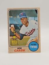1968 Topps #80 Rod Carew Vintage Minnesota Twins Gold Cup Rookie Card MLB HOF comprar usado  Enviando para Brazil