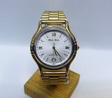 Hugo Max Sports 18K Gold Plated 36mm Quartz Men's Watch for sale  Shipping to South Africa