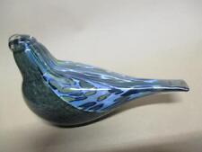 Nuutajarvi, Art Glass bird, Oiva Toikka, Iittala Finland, signed, dated, vintage for sale  Shipping to South Africa