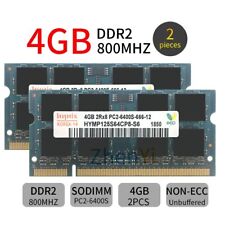 16GB 8G 4G PC2-6400 DDR2-800MHz 200Pin SODIMM Laptop Memória RAM Para Hynix Lote Reino Unido comprar usado  Enviando para Brazil