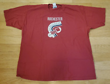 Vintage Rochester Red Wings Stadium T Shirt Red XL Ebbets Field Flannels MiLB for sale  Shipping to South Africa