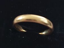 22 ct Gold ladies Wedding Ring/Band size m .4.7 grams for sale  SUDBURY