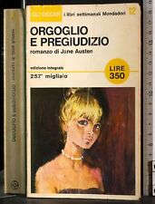 Oscar. orgoglio pregiudizio. usato  Ariccia