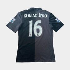 Camiseta de fútbol Manchester City Agüero #16 Away 2013 2014 Nike negra adulto XL - L segunda mano  Embacar hacia Argentina