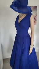 JACQUES VERT MOTHER OF THE BRIDE GROOM DRESS SIZE 12/14 WORN ONCE FAB! BLUE FAB!, used for sale  Shipping to South Africa