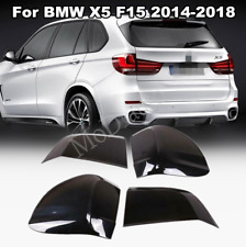 4X Ahumado Negro ABS cortina de lámpara de luz trasera con ribete de Cubierta para BMW X5 F15 14-2018 segunda mano  Embacar hacia Argentina