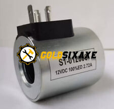 1 peça novo ajuste para bobina de válvula solenóide S1-012000 12VDC 2.72A comprar usado  Enviando para Brazil