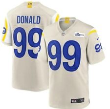 Camiseta masculina LOS ANGELES RAMS AARON DONALD #99 NIKE NFL BONE GAME LA  comprar usado  Enviando para Brazil