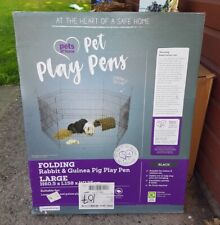 Pets at Large Home Folding Rabbit, Guinea Pig Play Pen Garden Run NEW for sale  NORTHWICH