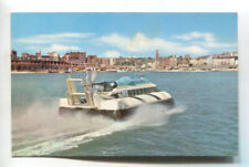 Westland Hovercraft approaching Ramsgate Harbour - c1960's Kent postcard for sale  Shipping to South Africa