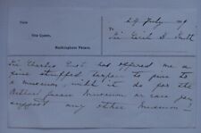 Queen Mary Autograph Letter Memorandum Buckingham King George Edward Elizabeth for sale  Shipping to South Africa