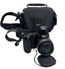 Cámara digital Nikon Coolpix L810 16,1 MP 26x zoom negra - probada y funcionando LEER segunda mano  Embacar hacia Argentina