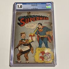 Superman #37 CGC 1.0 Prankster App Golden Age (1945), used for sale  Shipping to South Africa