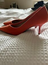 Orange kitten heels for sale  ST. ANDREWS