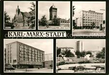 73044938 Karl-Marx-Stadt Rathaus HOG Roter Turm Strasse der Nationen Hotel Moska comprar usado  Enviando para Brazil