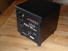 Acoustics pro subwoofer for sale  TOTNES