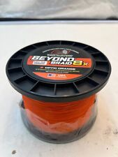 Beyond Braid 8X Fishing Line .55mm 100lb 2000 Yards Optic Orange No Stretch for sale  Shipping to South Africa