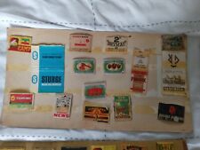 Vintage matchbox tops for sale  ESHER