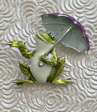 Frog holding umbrella for sale  Miami Beach