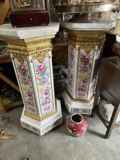 Pair octagonal inlaid for sale  SOUTHSEA