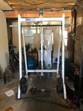 smith machine home gym used great condition parabody cable machine squat rack  for sale  Burbank