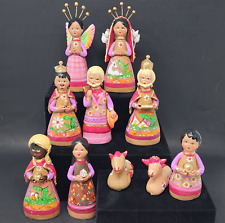 Mexican pottery nativity for sale  Parker