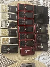 Lote de 36 teléfonos celulares usados ​​y antiguos sin probar para piezas o no funcionan segunda mano  Embacar hacia Argentina