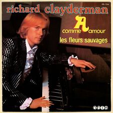 Richard Clayderman, Um Comme Amour, Les Fleurs Sauvages (1978, Canadá Lp Disco), usado comprar usado  Enviando para Brazil