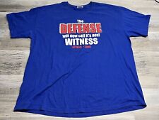 2006 Detroit Pistons Eastern Conference Semi Finals Fan Shirt Witness Size 2XL for sale  Shipping to South Africa