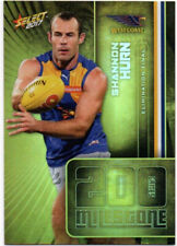 2017 AFL MILESTONE (200 GAMES) CARD - MG75 Shannon HURN (WEST COAST) for sale  Shipping to South Africa
