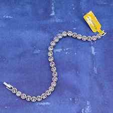 Alexander Kalifano Swarovski Tennis Bracelet Light Pink Amethyst Color NWT, used for sale  Shipping to South Africa