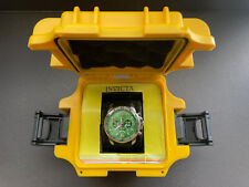 Invicta Pro Diver relógio cronógrafo mostrador verde quartzo modelo 24007 48mm, usado comprar usado  Enviando para Brazil