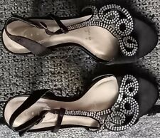 Ladies black sandal for sale  HOUNSLOW