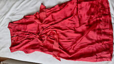 Satinseide rot kleid gebraucht kaufen  Berlin